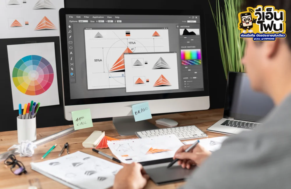 ทำกราฟิกหารายได้เสริม